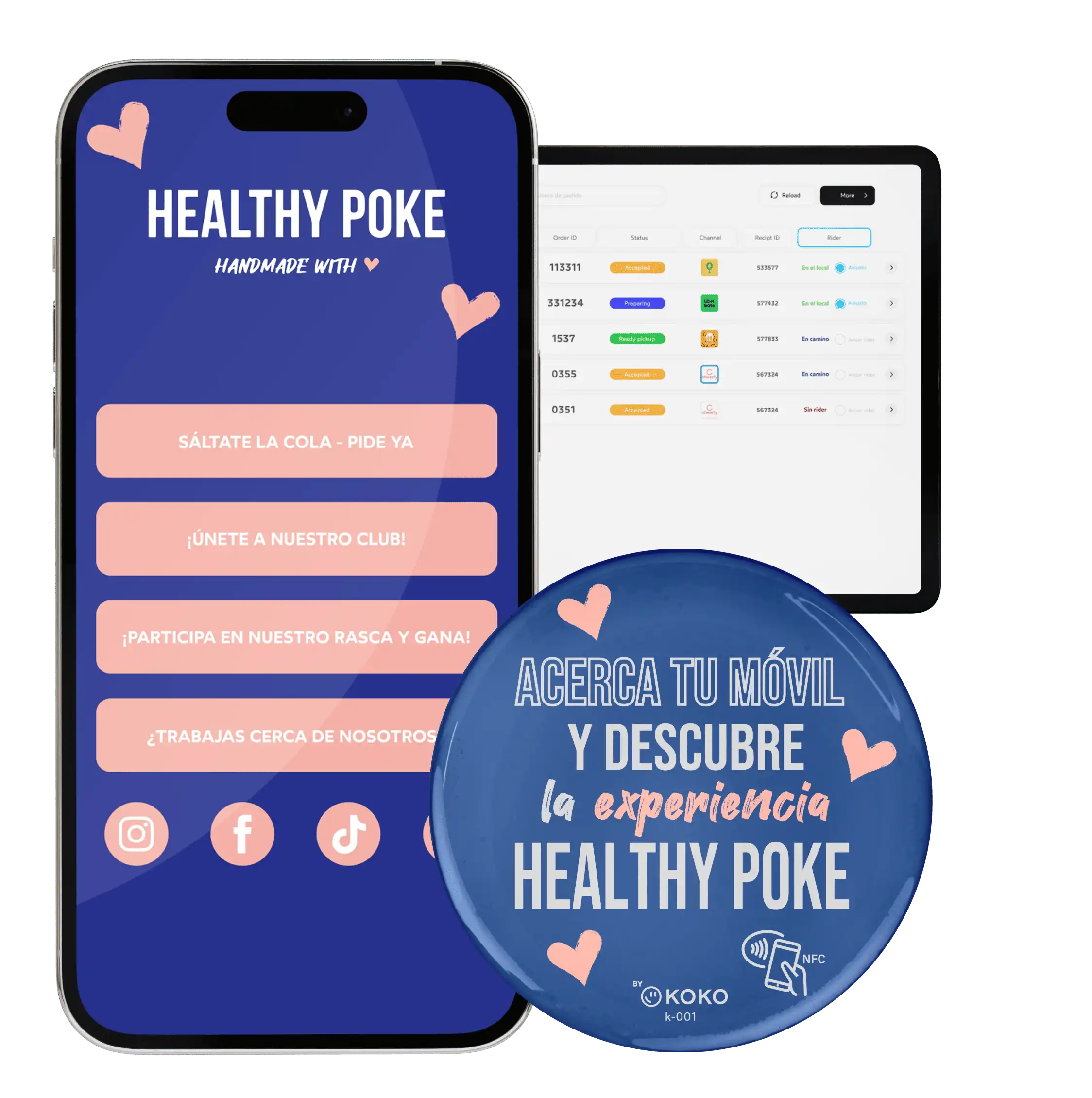 Healthy mockup