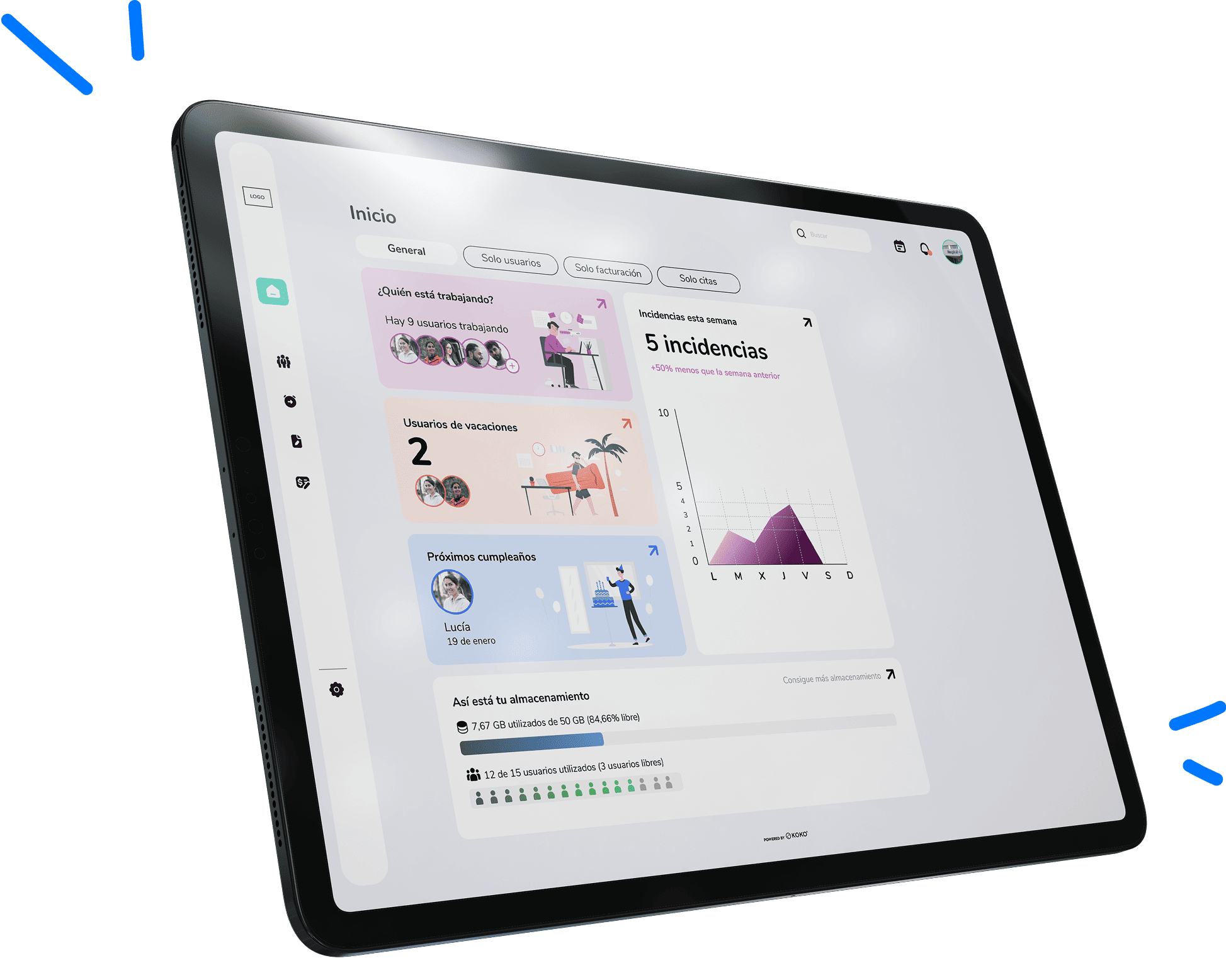 Tablet recursos humanos