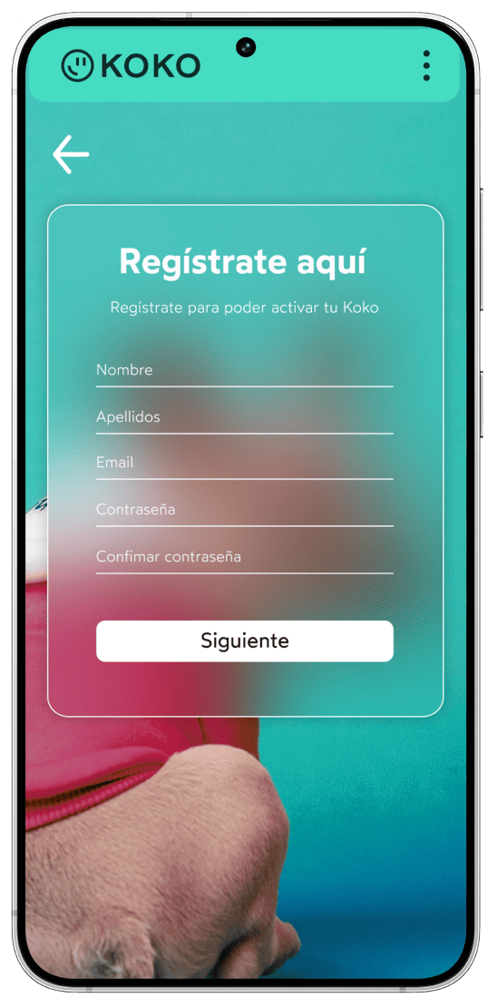 Introduce tus datos
